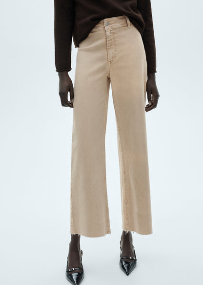 Catherin culotte high-rise jeans