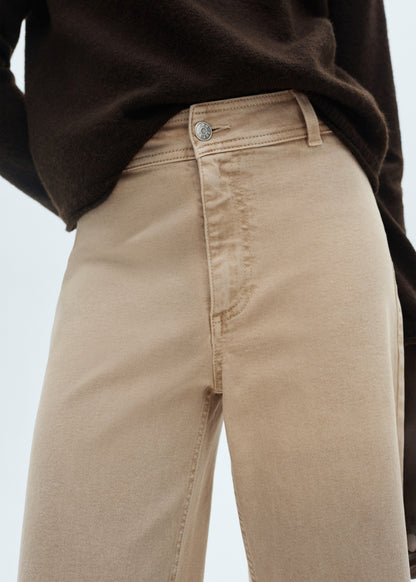 Catherin culotte high-rise jeans