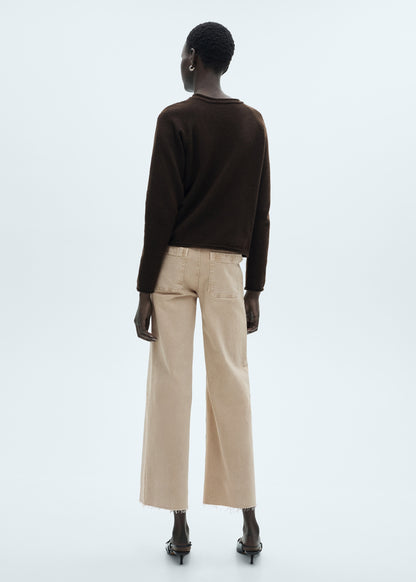 Catherin culotte high-rise jeans
