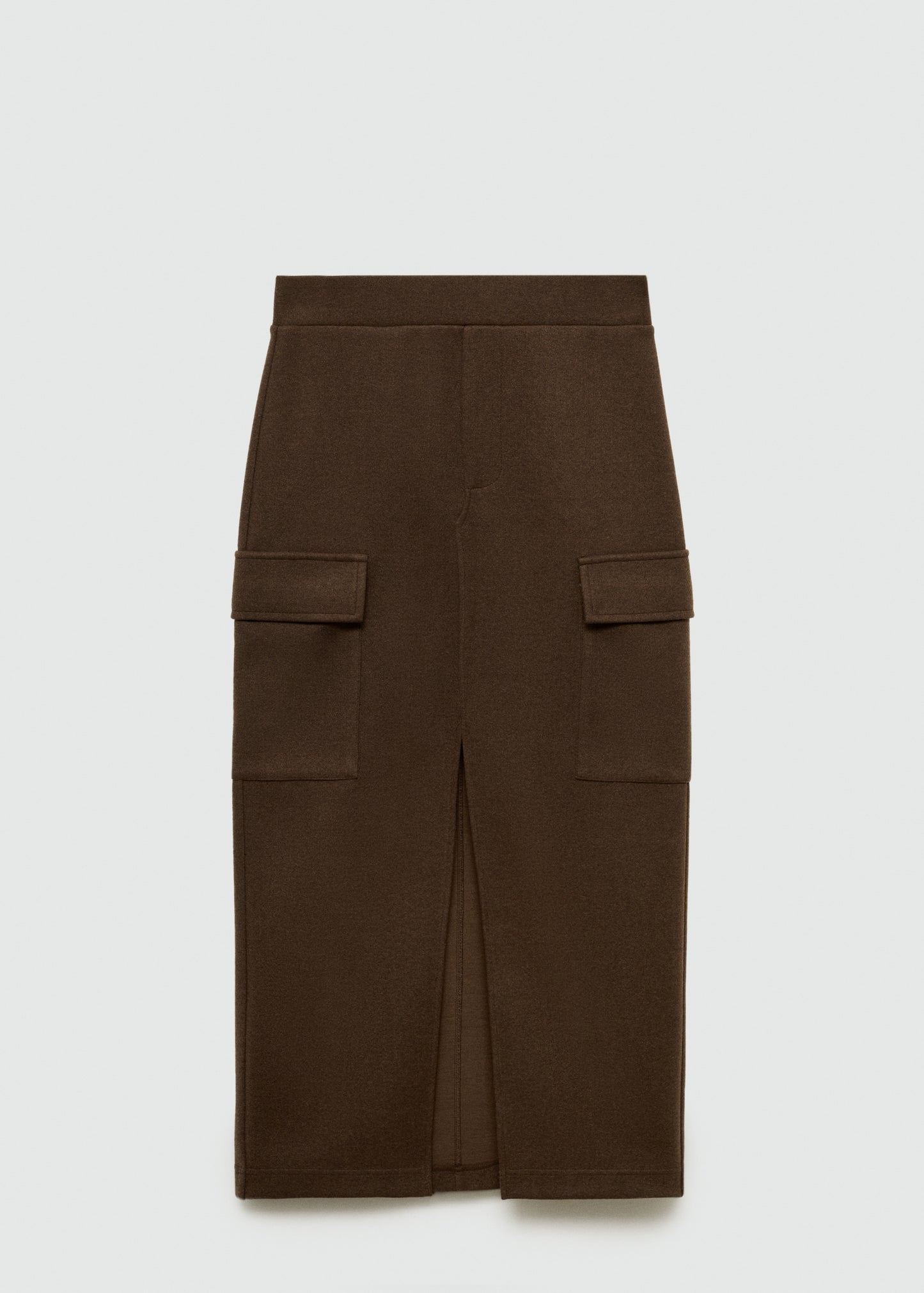 Cargo skirt with slit