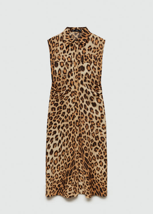 Leopard print dress