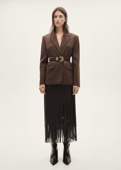 Fringe Skirt lea