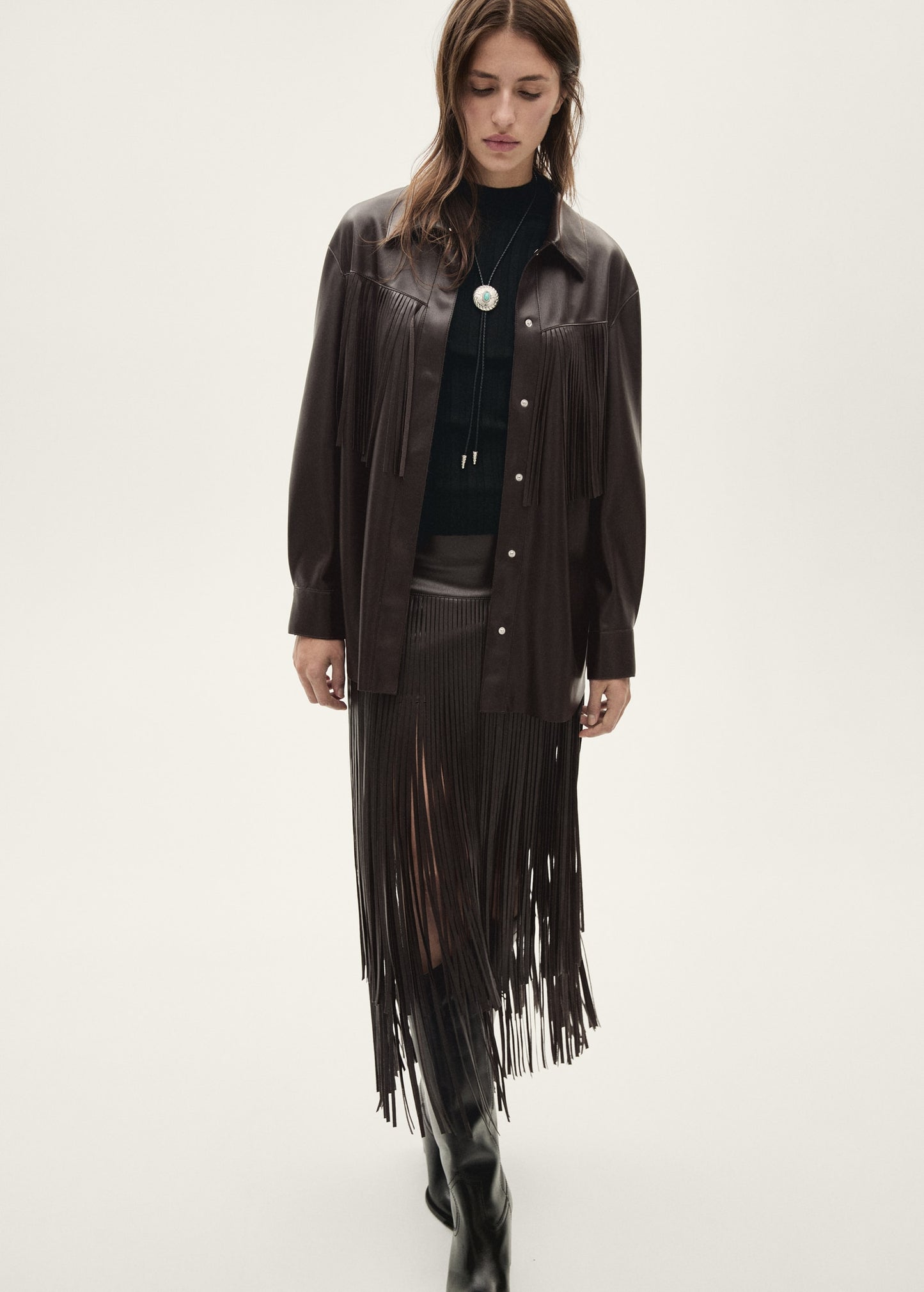 Fringe Skirt lea