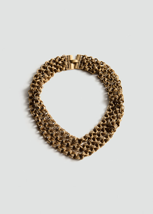 Mixed link collar