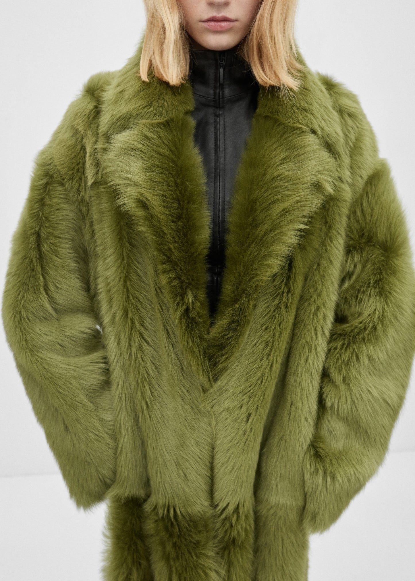 Long coat 100% fur