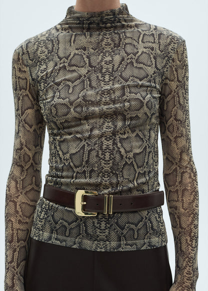 Snake collar perkins t-shirt