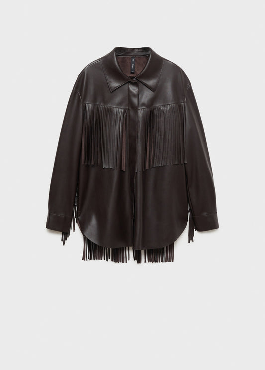 Fringe Overshirt lea