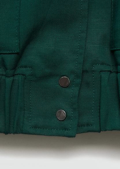 Lyocell jacket with pockets