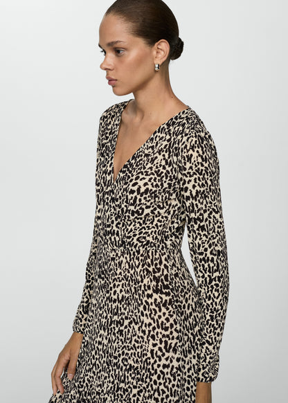 Leopard gown