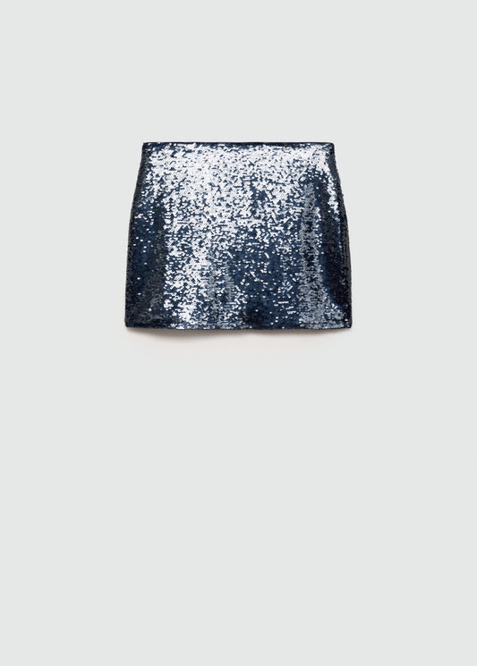 Sequin miniskirt