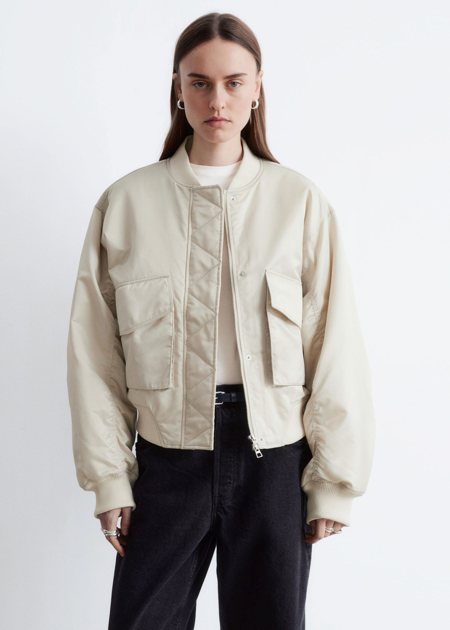 Padded Bomber Jacket