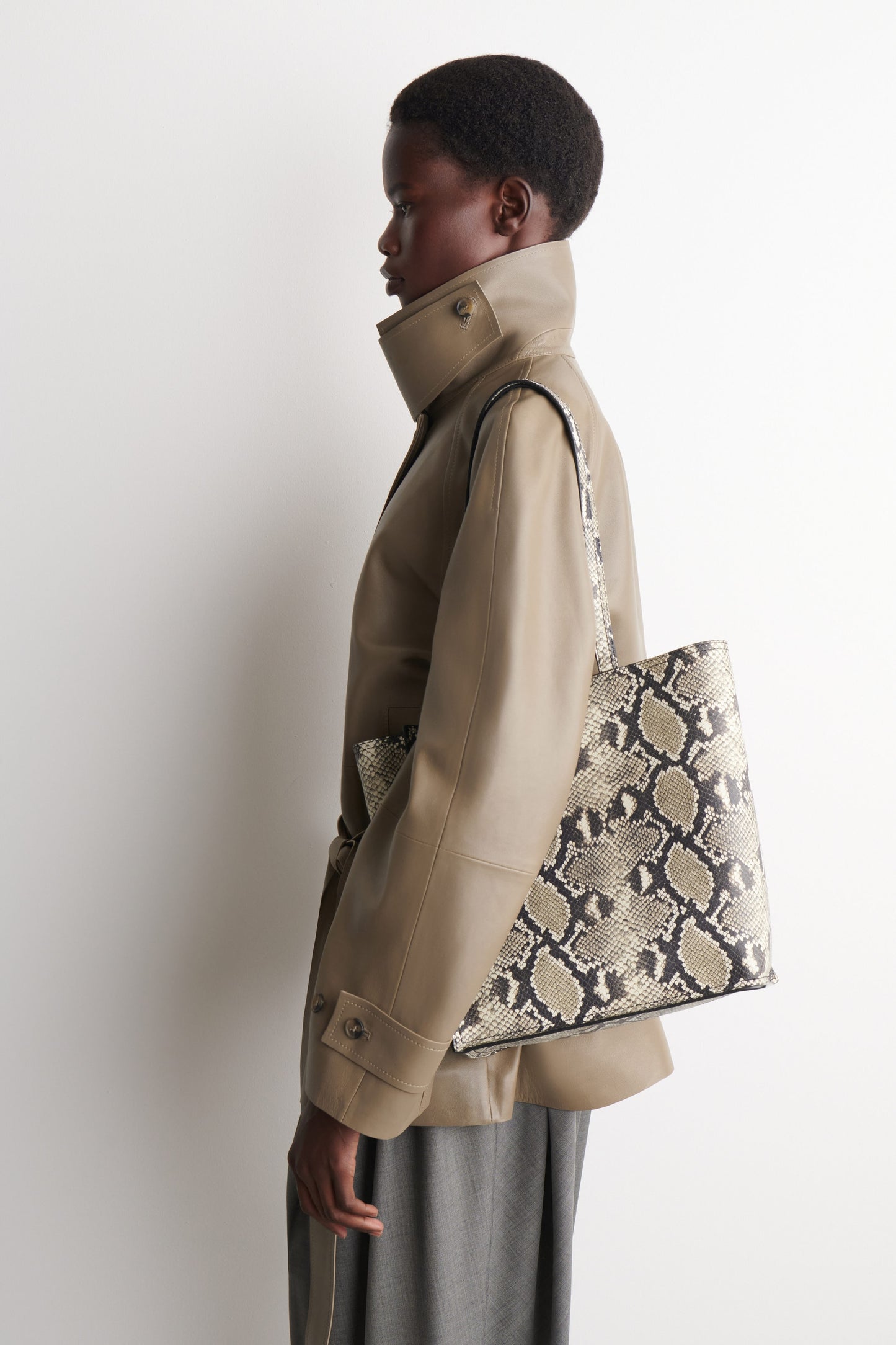 Townhouse Leather Shopper Bag