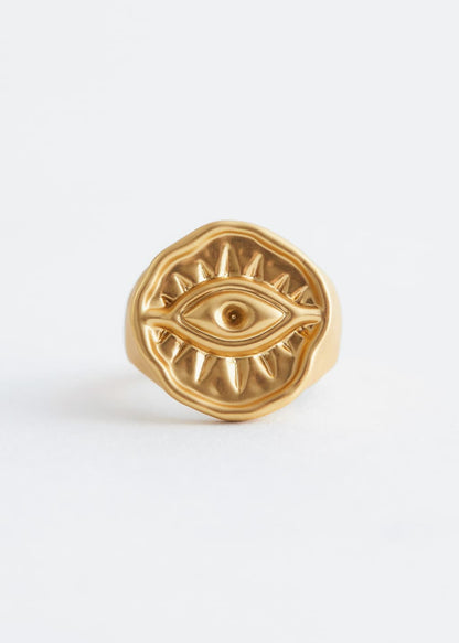 Engraved Signet Ring