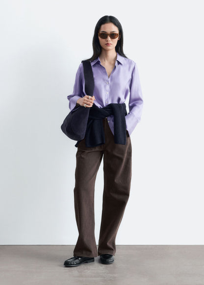 Relaxed Silk Shirt