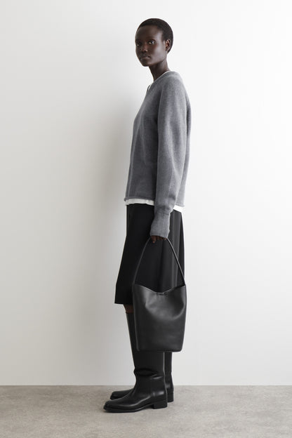 Merino Wool V-Neck Jumper