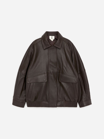 Relaxed Leather Jacket