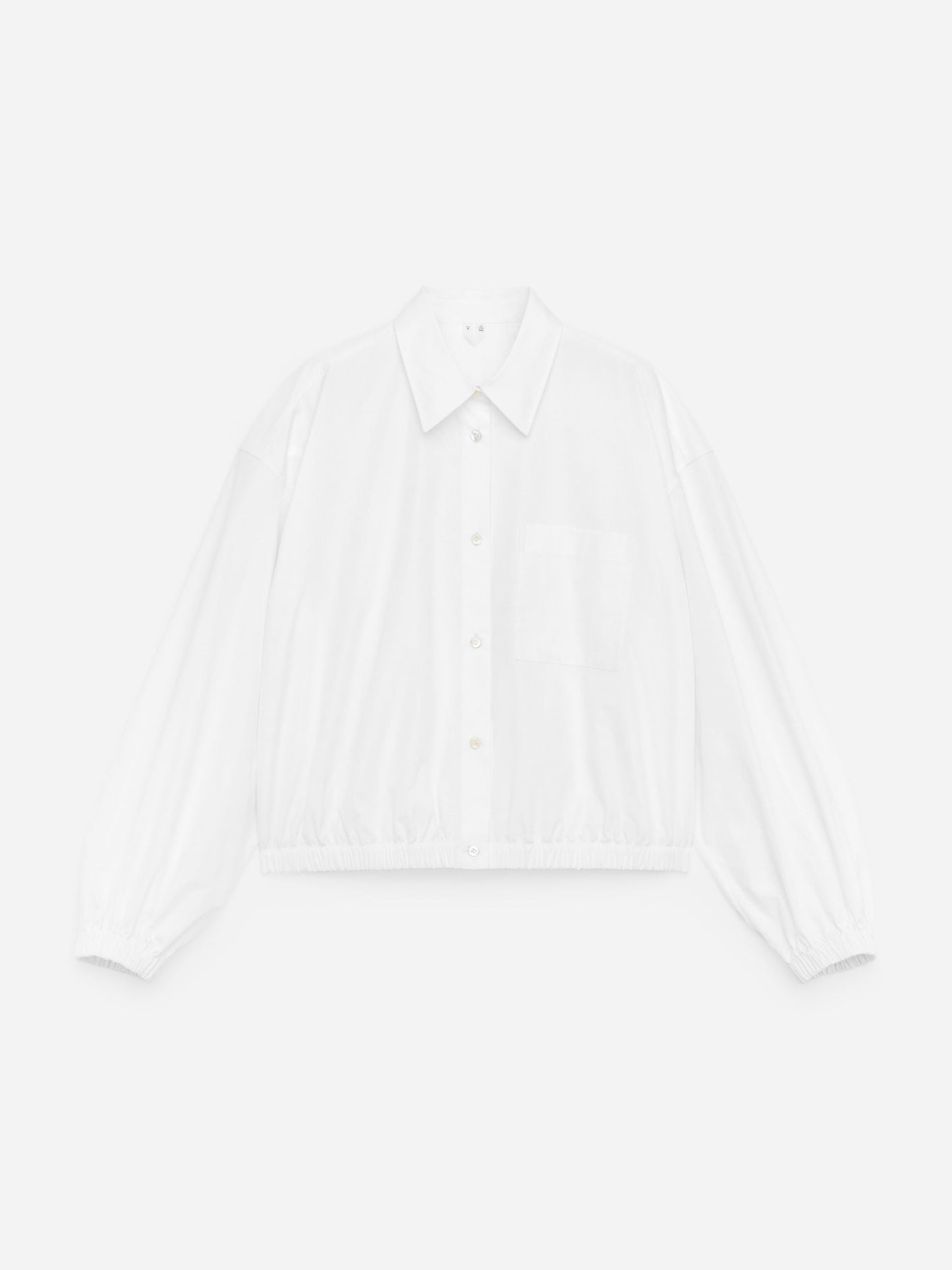 Cropped Cotton Shirt