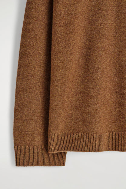 Cashmere Funnel-Neck Jumper
