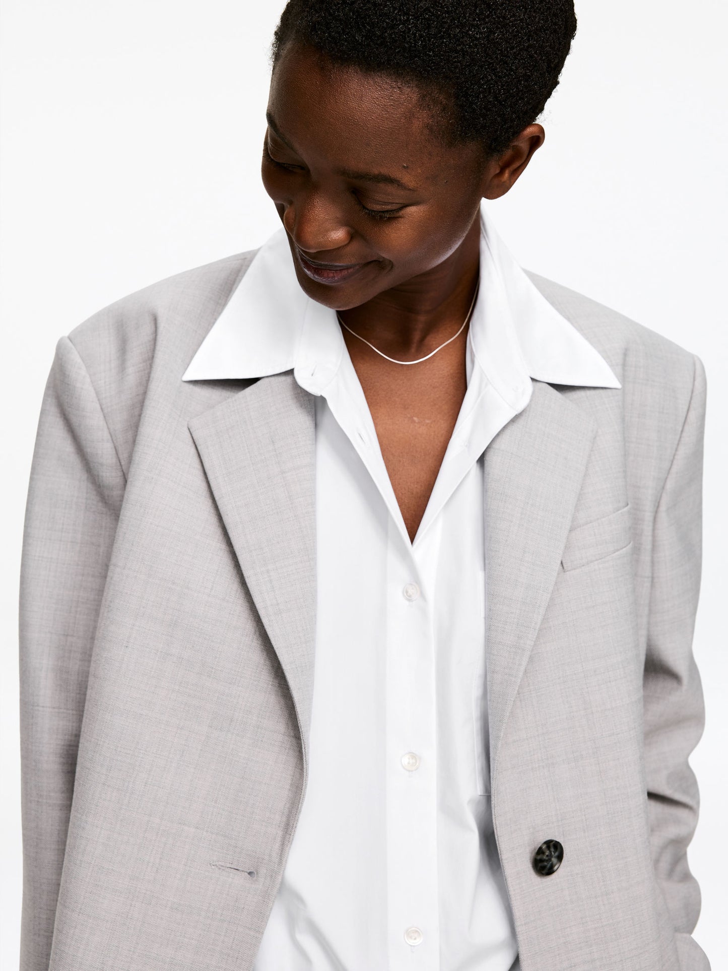 Cropped Cotton Shirt