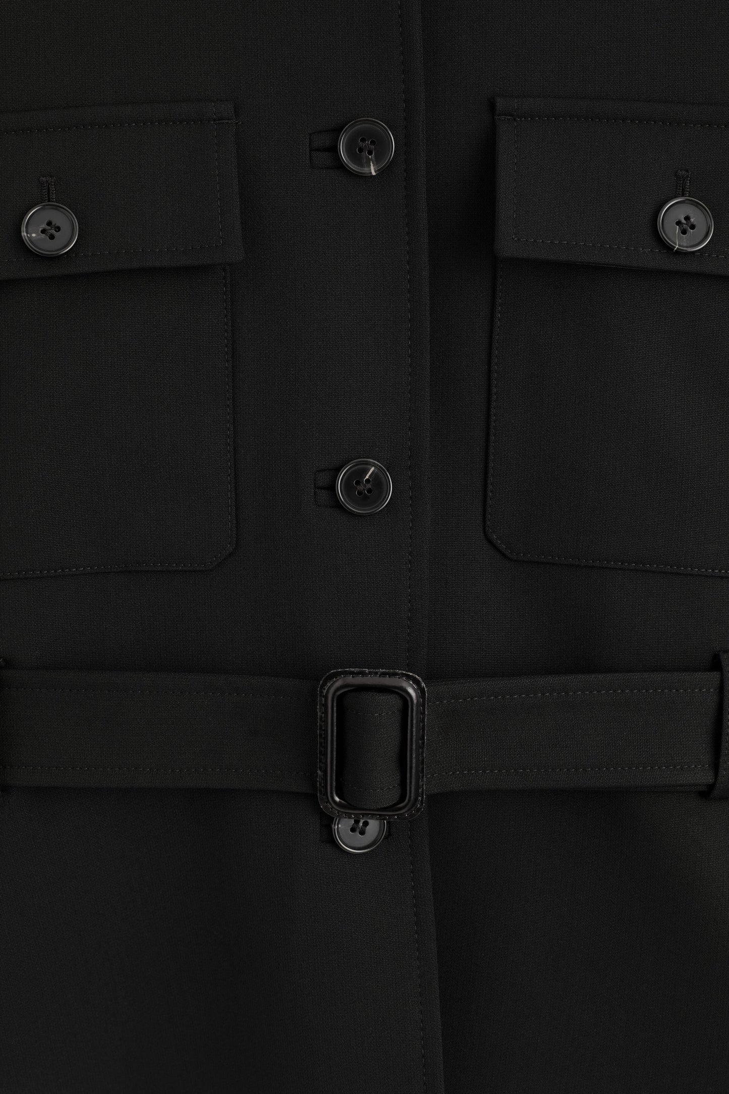 Belted Peplum Jacket