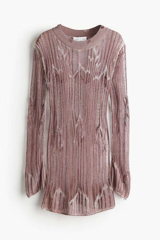Knitted mini dress