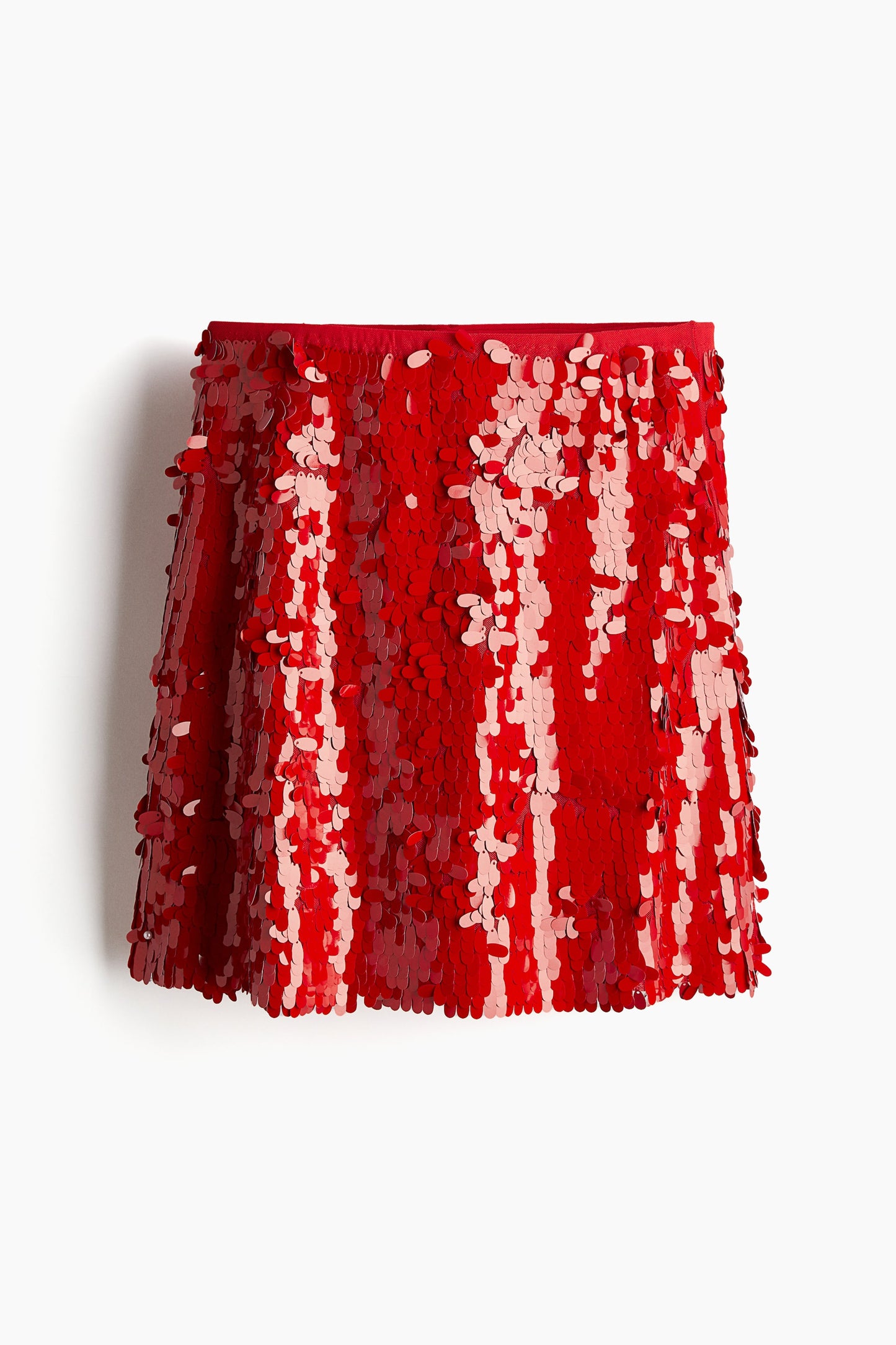 Sequined mini skirt