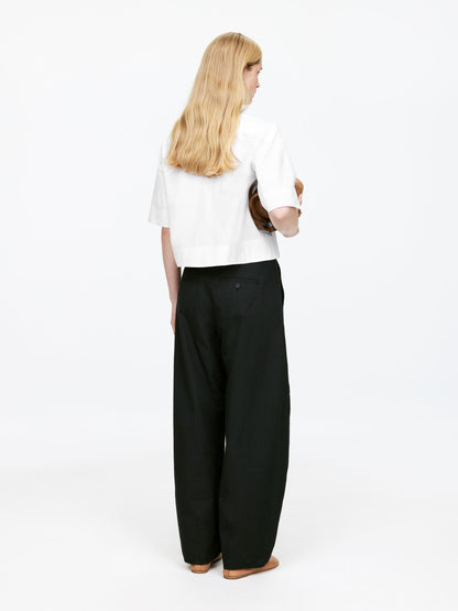 Short-Sleeve Cotton Shirt
