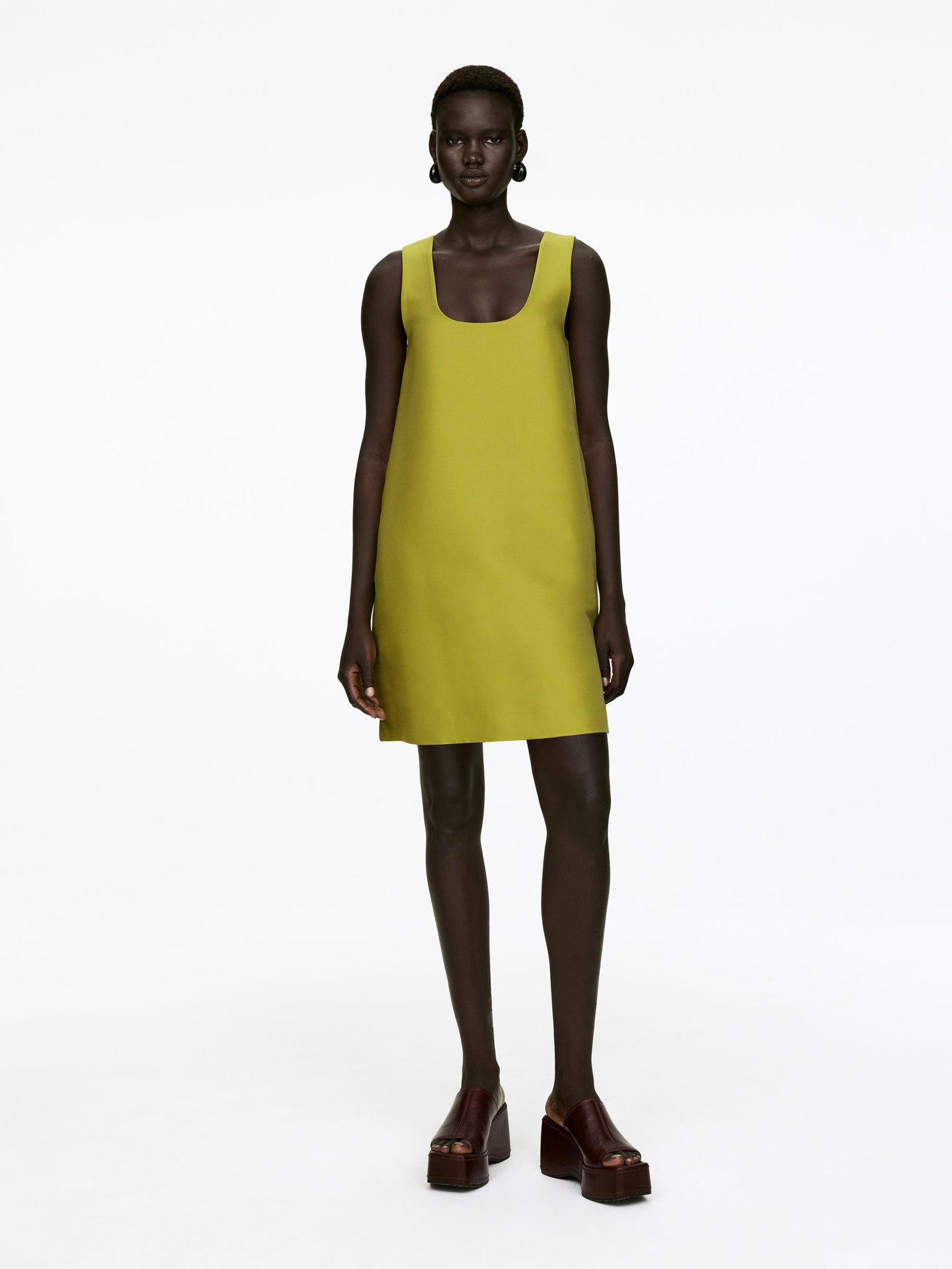 Sculptural Mini Dress