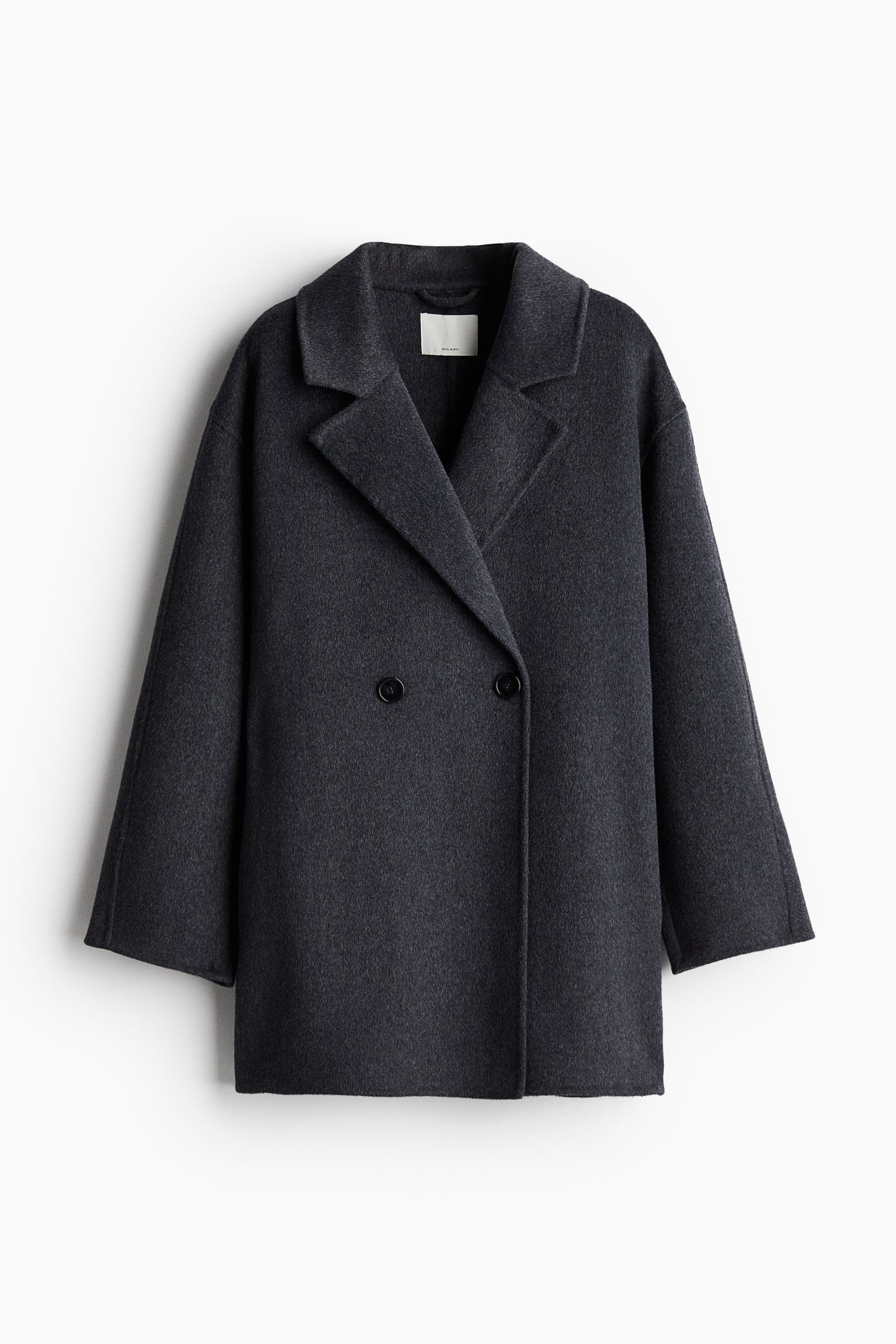 Wool-blend coat