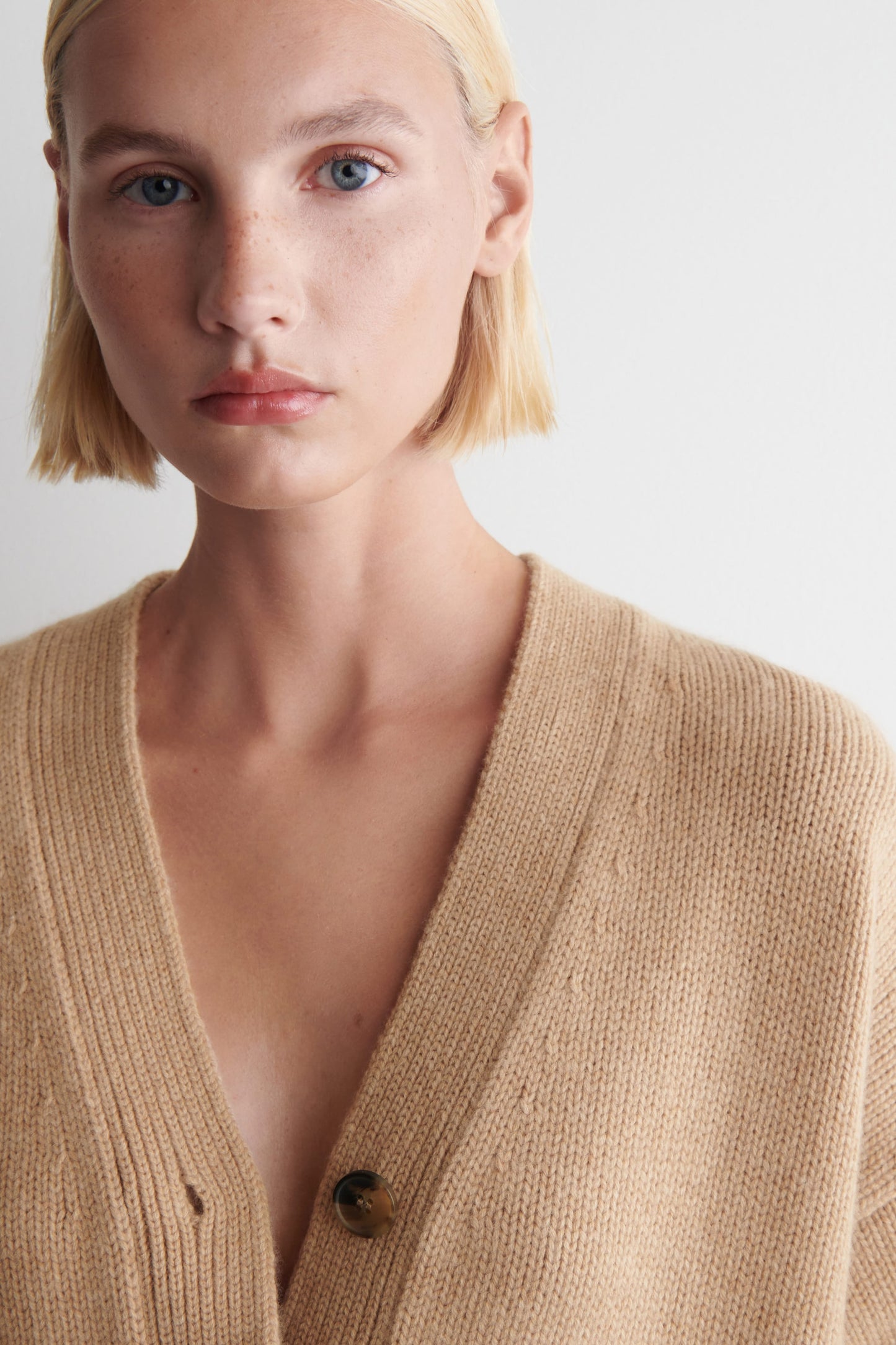 Oversized Cashmere-Blend Cardigan