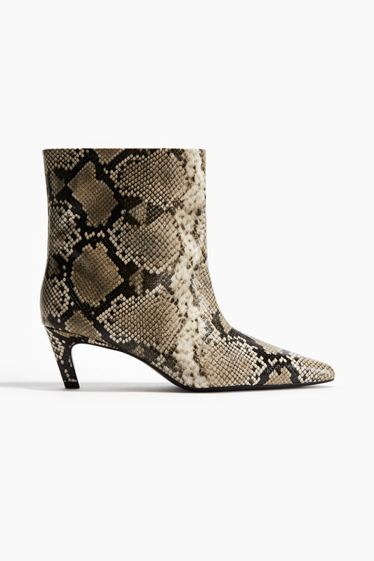 Heeled ankle boots