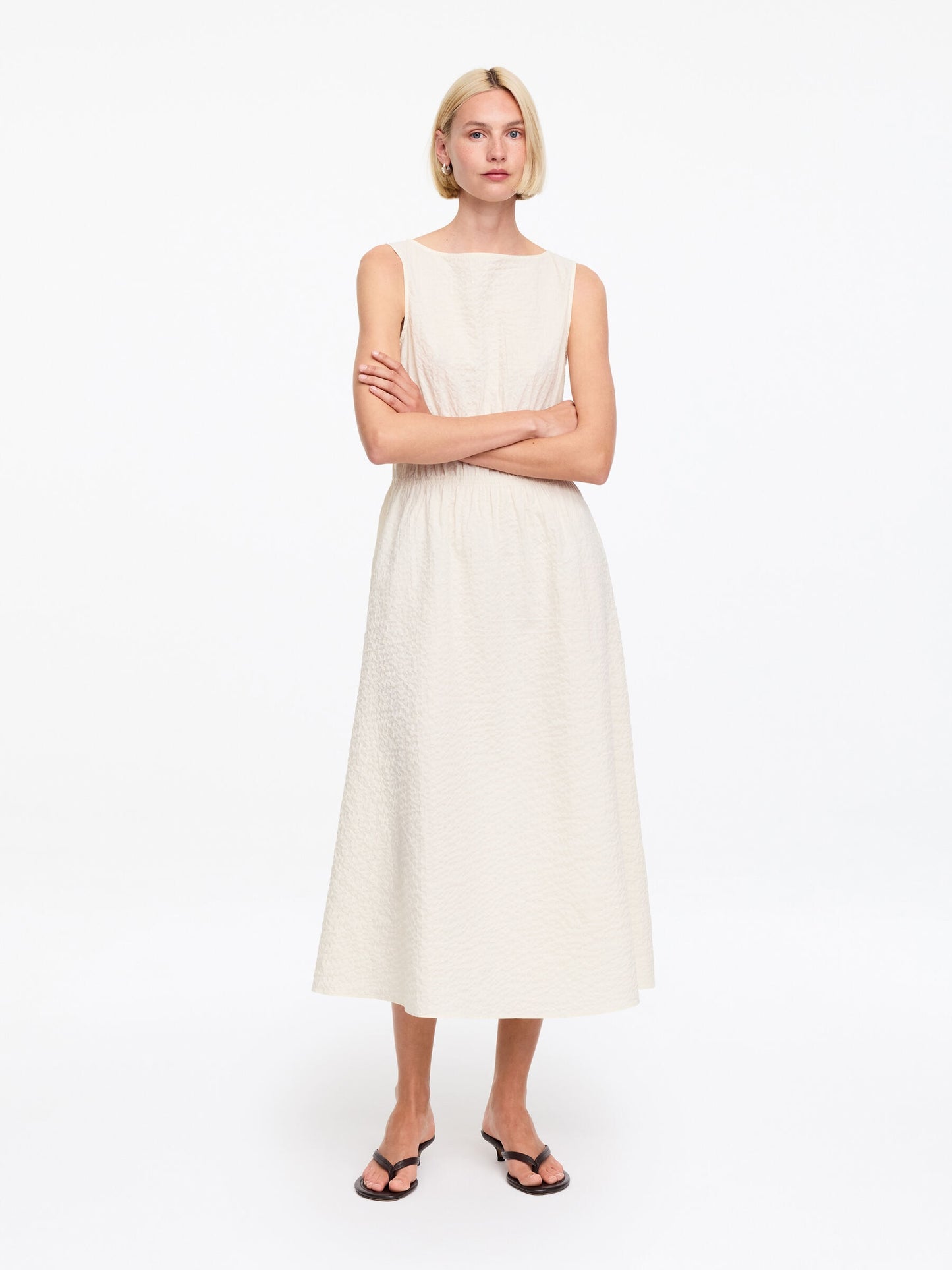 Seersucker Dress