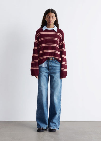 Knitted Alpaca-Blend Sweater
