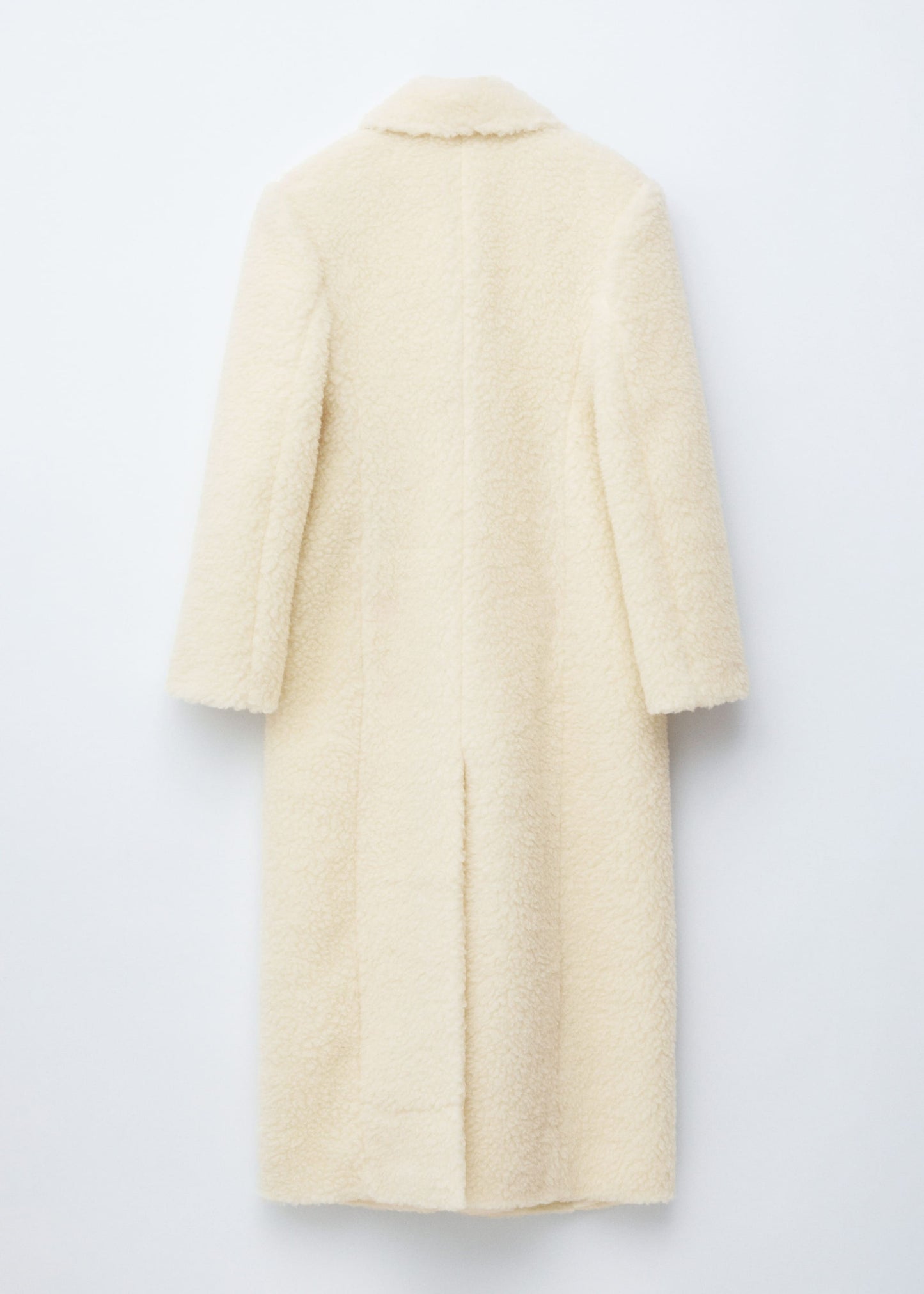 Wool Shearling Maxi Coat