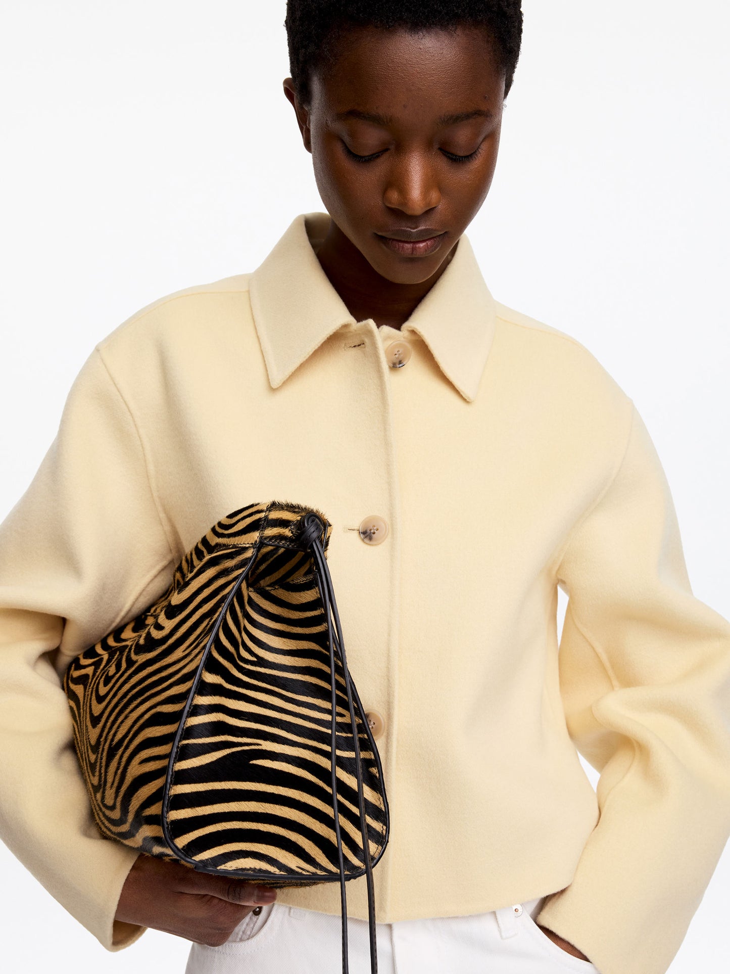 Doublé Wool-Blend Overshirt