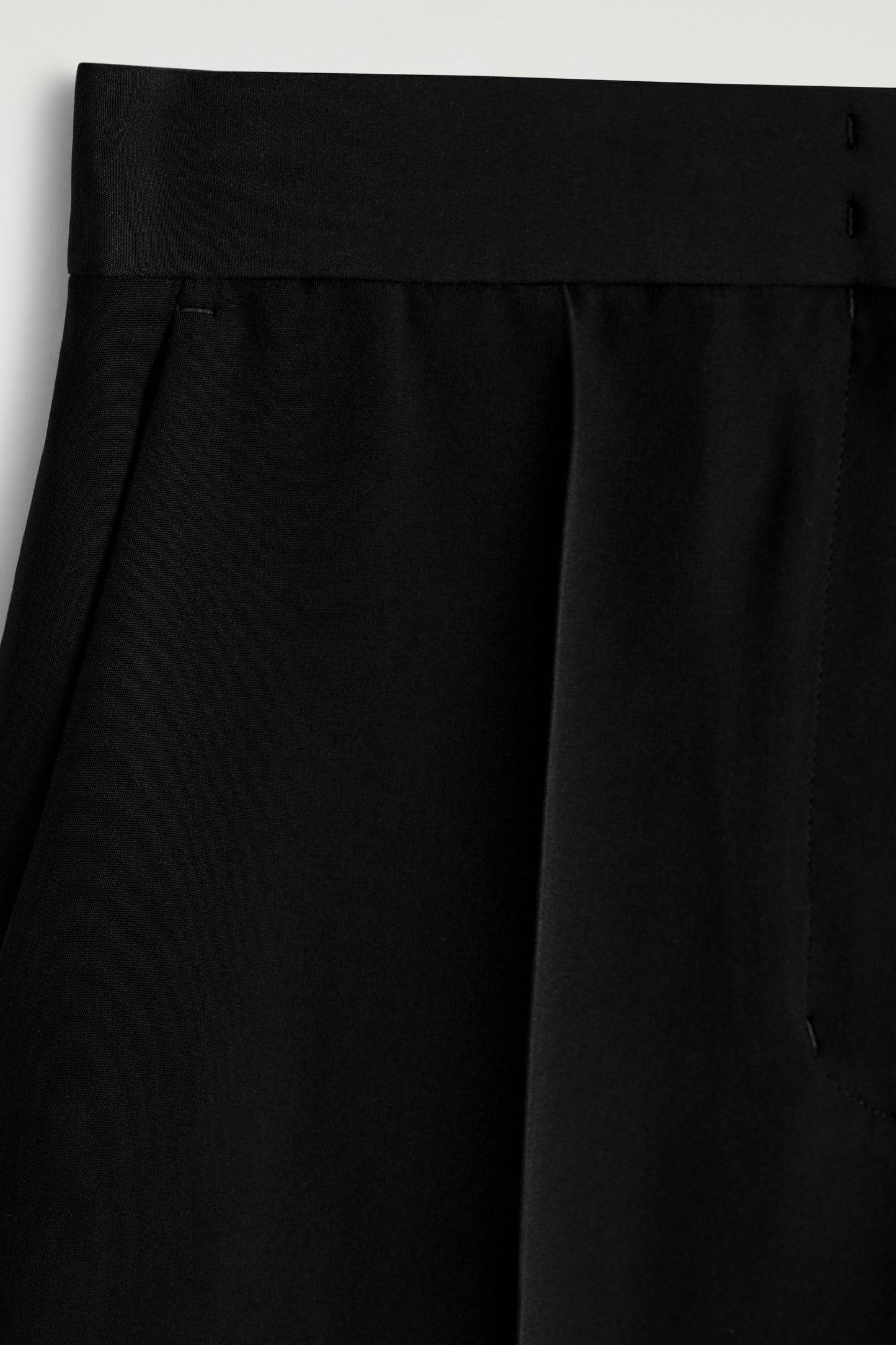Tailored Silk Shorts