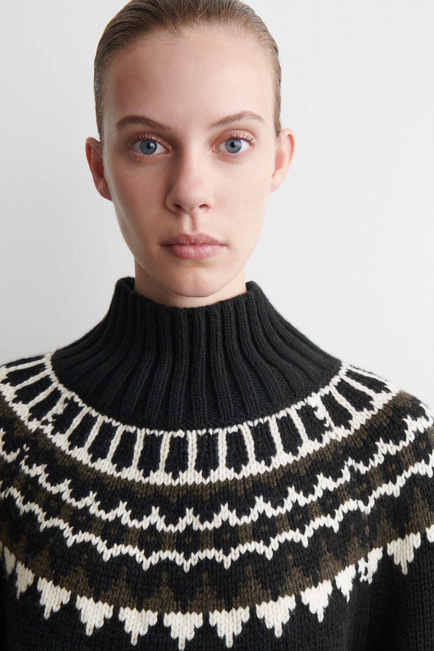 Fair Isle Wool-Cashmere Jumper