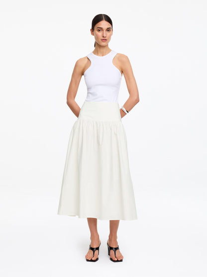 Seersucker Skirt