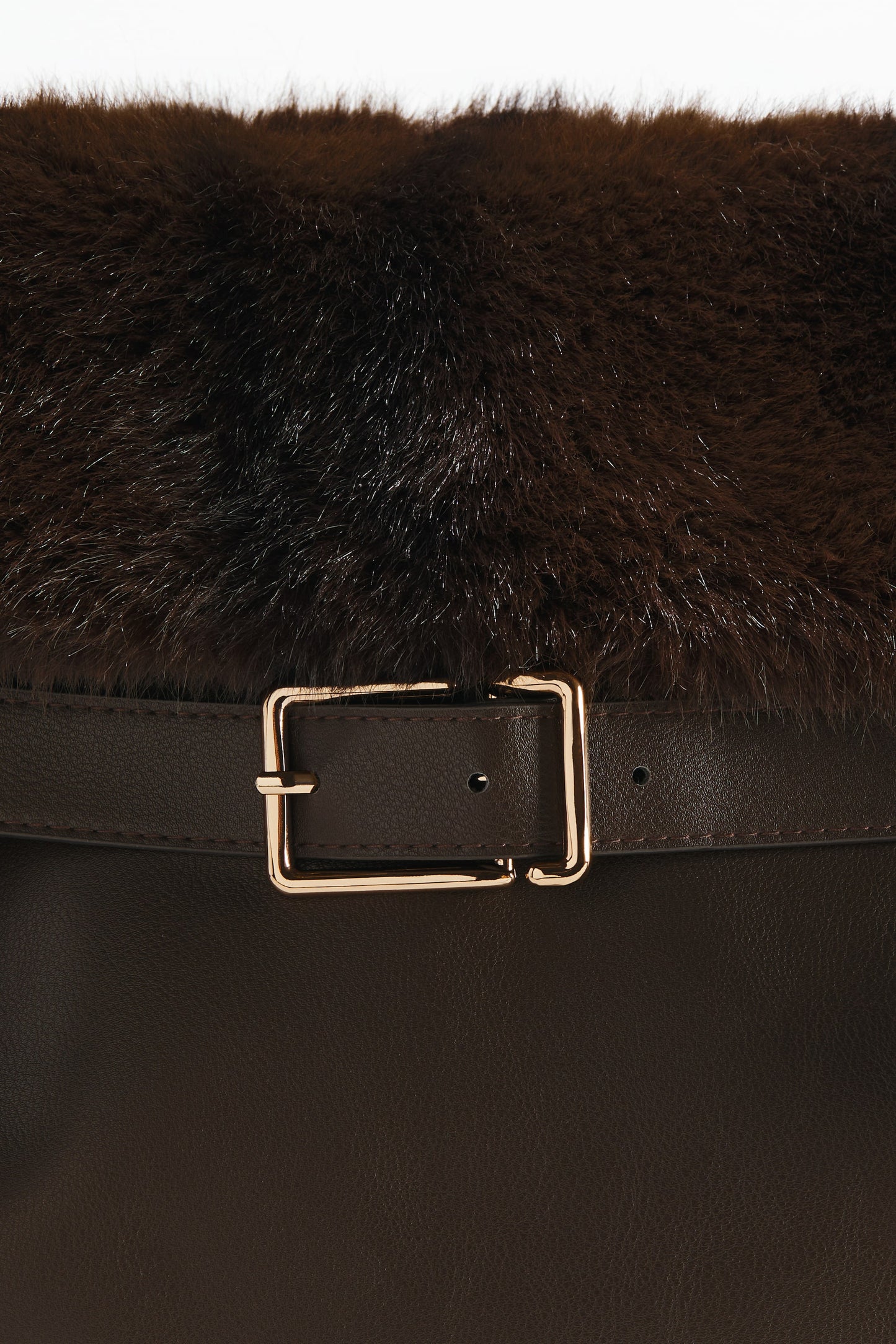 Strap-detail handbag