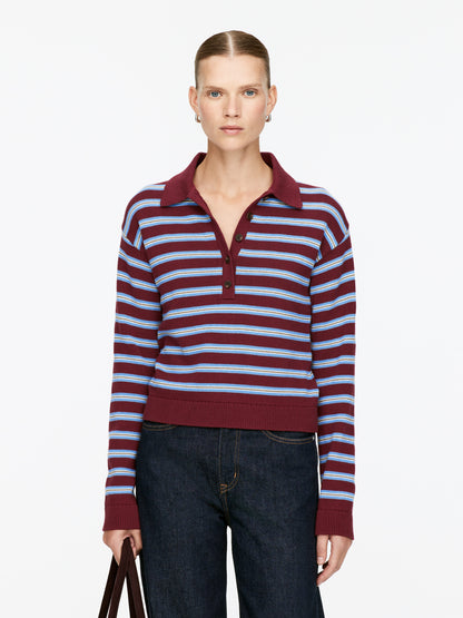 Knitted Polo Shirt