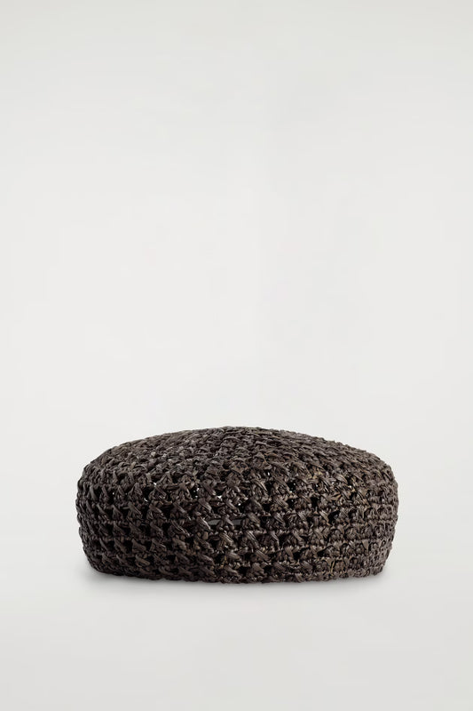 Raffia beret