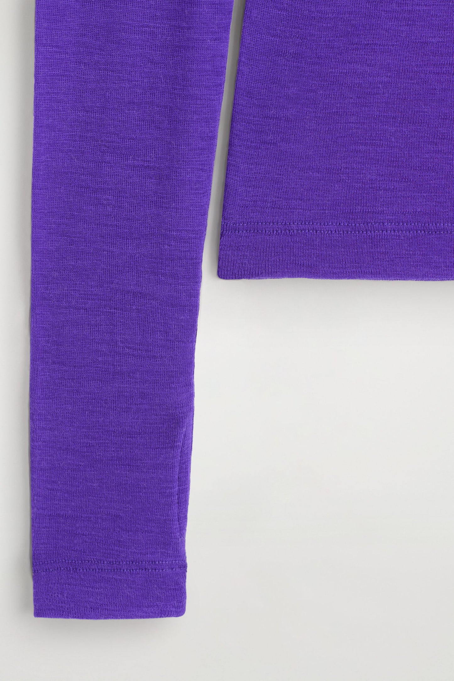 Merino Wool High Neck Top