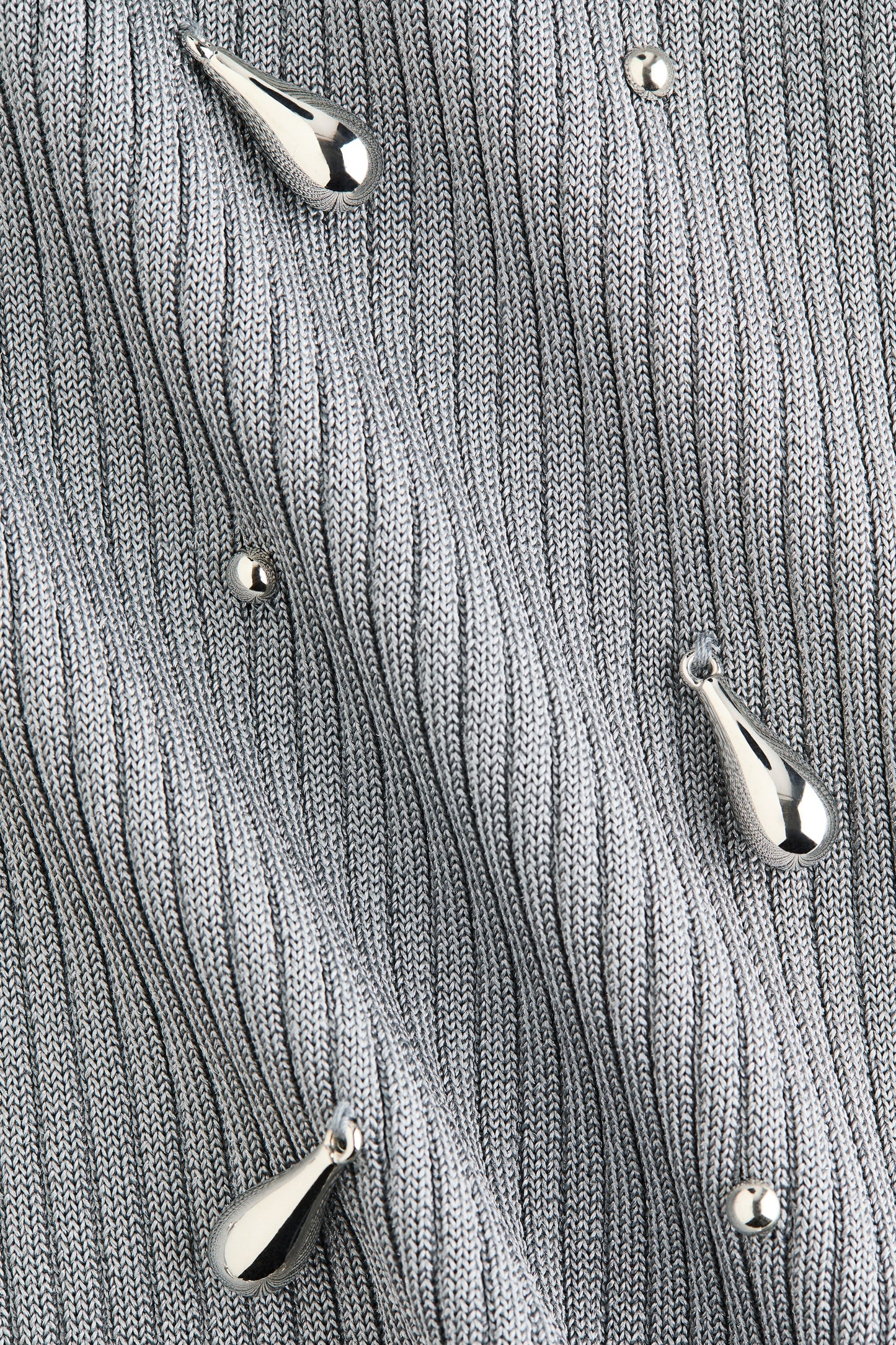 Bead-embellished vest top