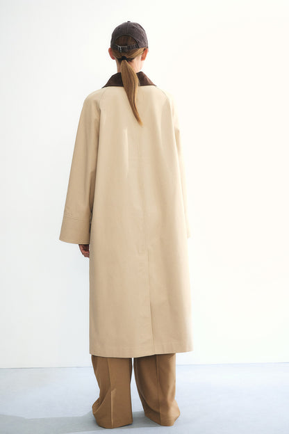 Cotton twill coat