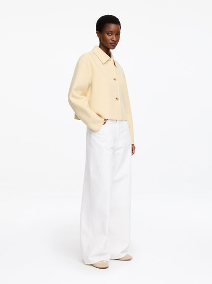 Doublé Wool-Blend Overshirt