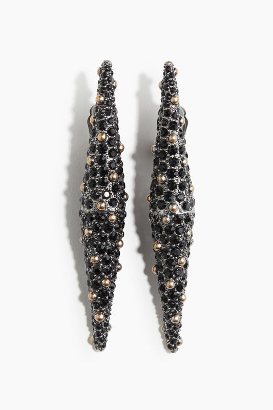 Statement clip earrings