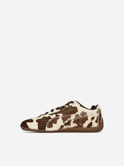 Puma Speedcat Cow Print Trainers