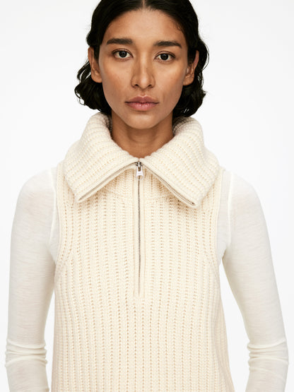 Ribbed Wool Vest