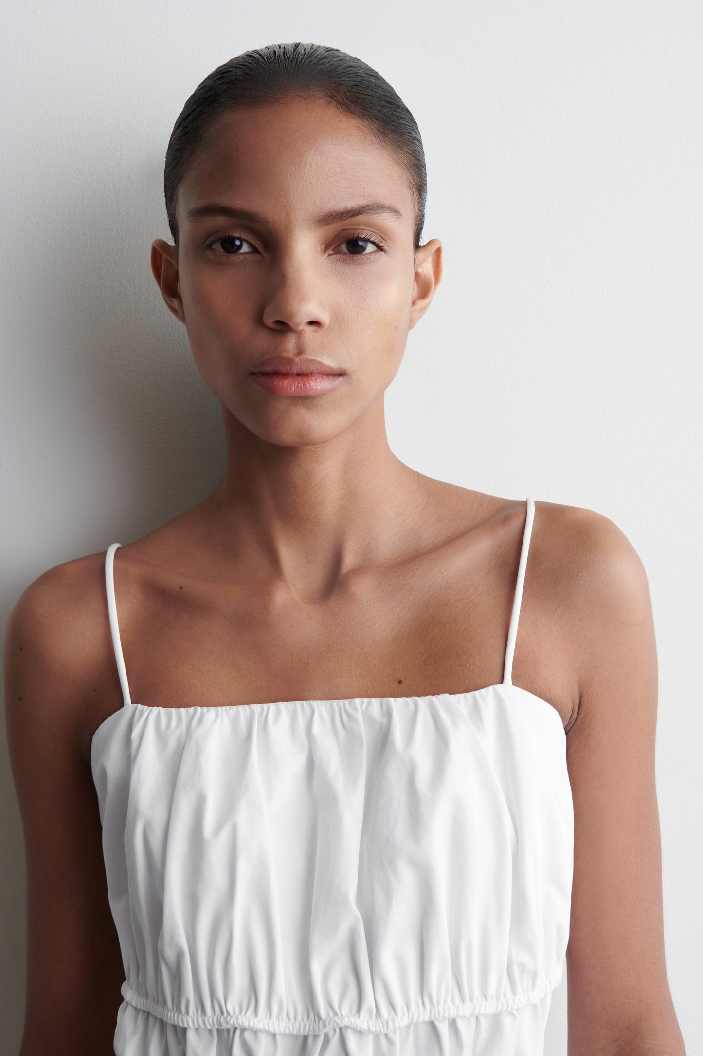 Gathered Cotton Top