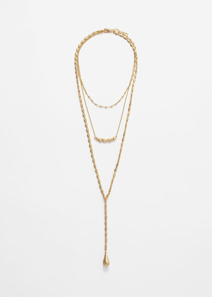Layered Lariat Necklace